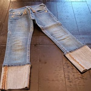 ALLEN B. By Allen Schwartz cropped jeans